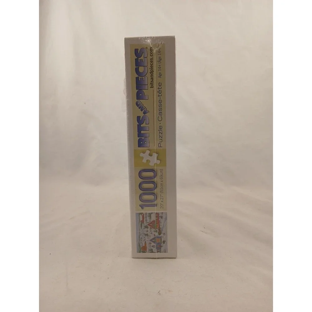 Bits and Pieces 1000 Piece Jigsaw Puzzle-